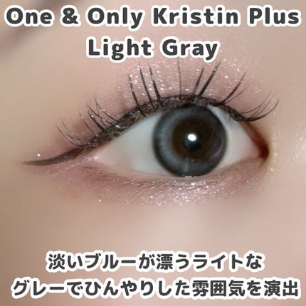 One&Only Kristin Plus/Hapa kristin/カラーコンタクトレンズを使ったクチコミ(2枚目)