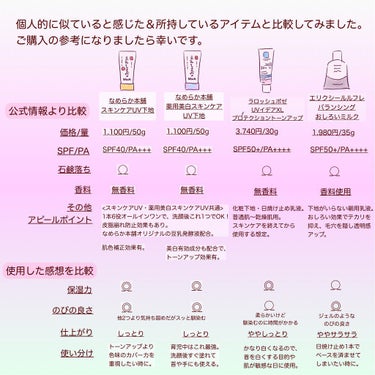 スキンケアUV下地/なめらか本舗/化粧下地を使ったクチコミ（3枚目）