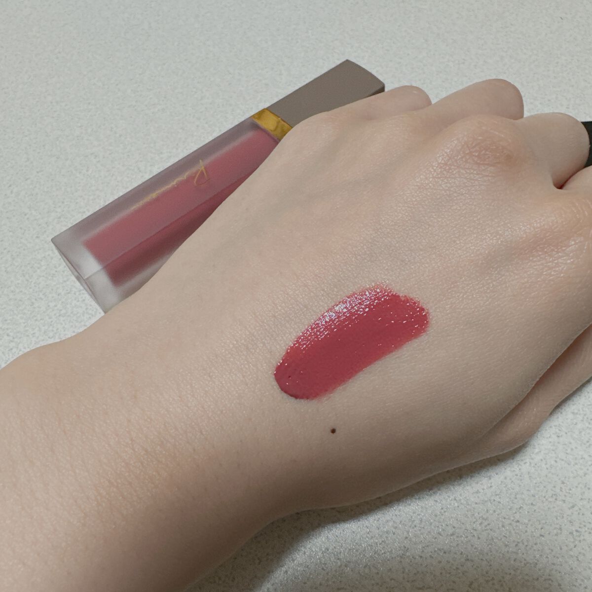 センシュアルフィックスティント/Ririmew/リップティントを使ったクチコミ（2枚目）