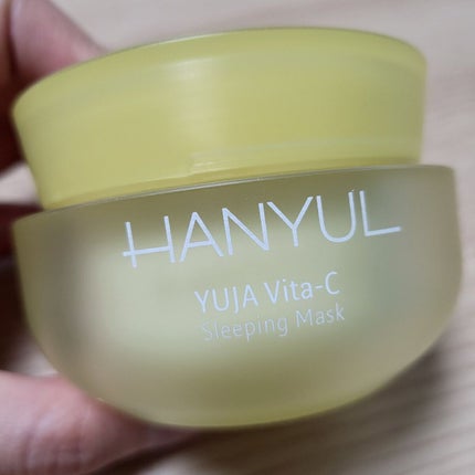 月光ゆず睡眠パック(旧バージョン)/HANYUL(ハンユル)/フェイスクリームを使ったクチコミ(1枚目)