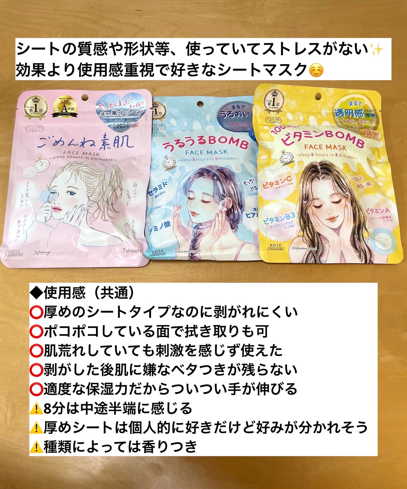 うるうるBOMBマスク/クリアターン/シートマスク・パックを使ったクチコミ(2枚目)