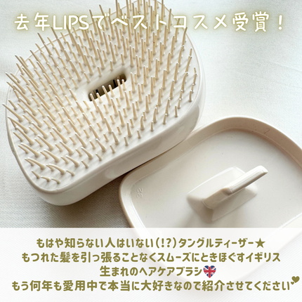 コンパクトスタイラー/TANGLE TEEZER/ヘアブラシを使ったクチコミ(2枚目)