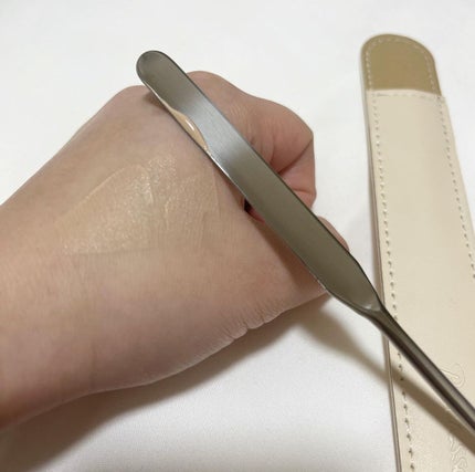 ピカソ メイクアップ スパチュラ /PICCASSO/その他化粧小物を使ったクチコミ(6枚目)