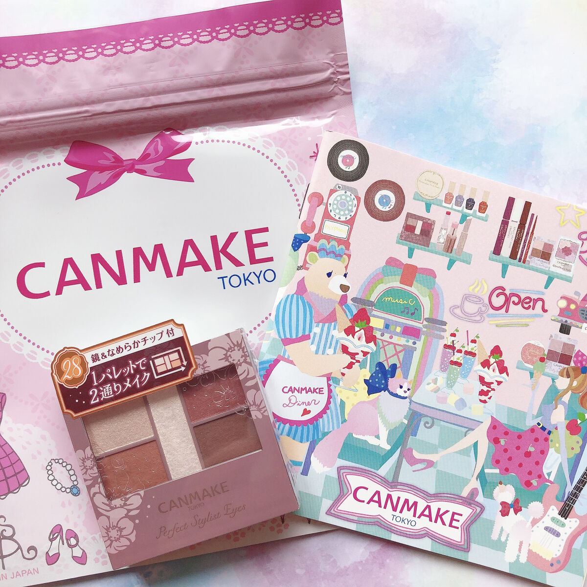 パーフェクトスタイリストアイズ/キャンメイク/アイシャドウパレットを使ったクチコミ（2枚目）