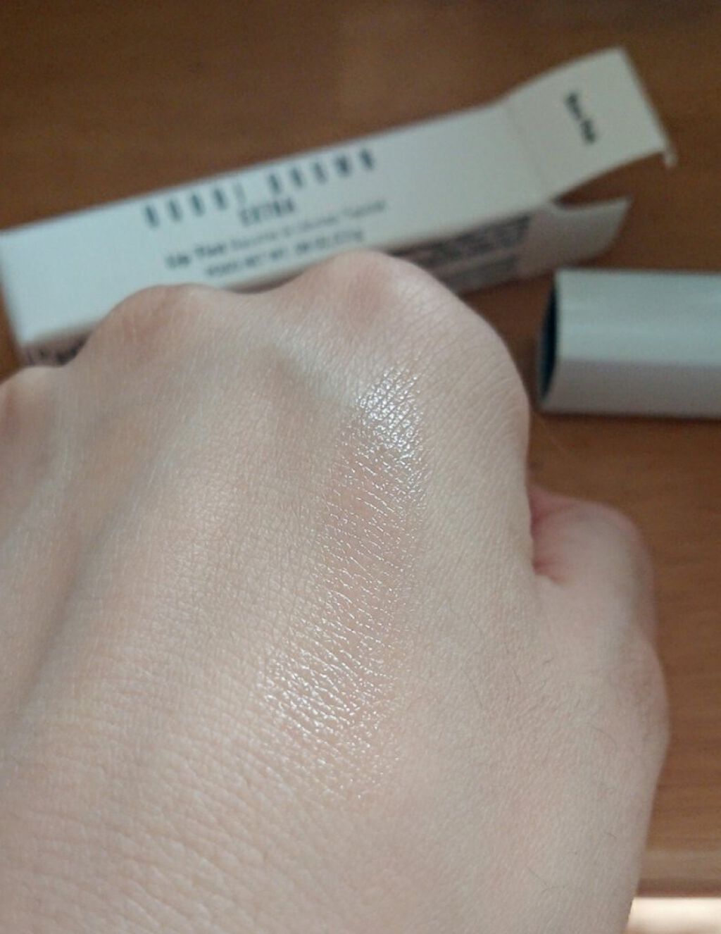 エクストラ リップ ティント 01 ベアピンク/BOBBI BROWN/リップティントを使ったクチコミ（2枚目）