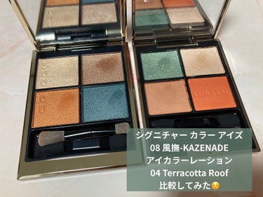 アイカラーレーション 04 Terracotta Roof（販売終了）/LUNASOL/アイシャドウパレットを使ったクチコミ（1枚目）