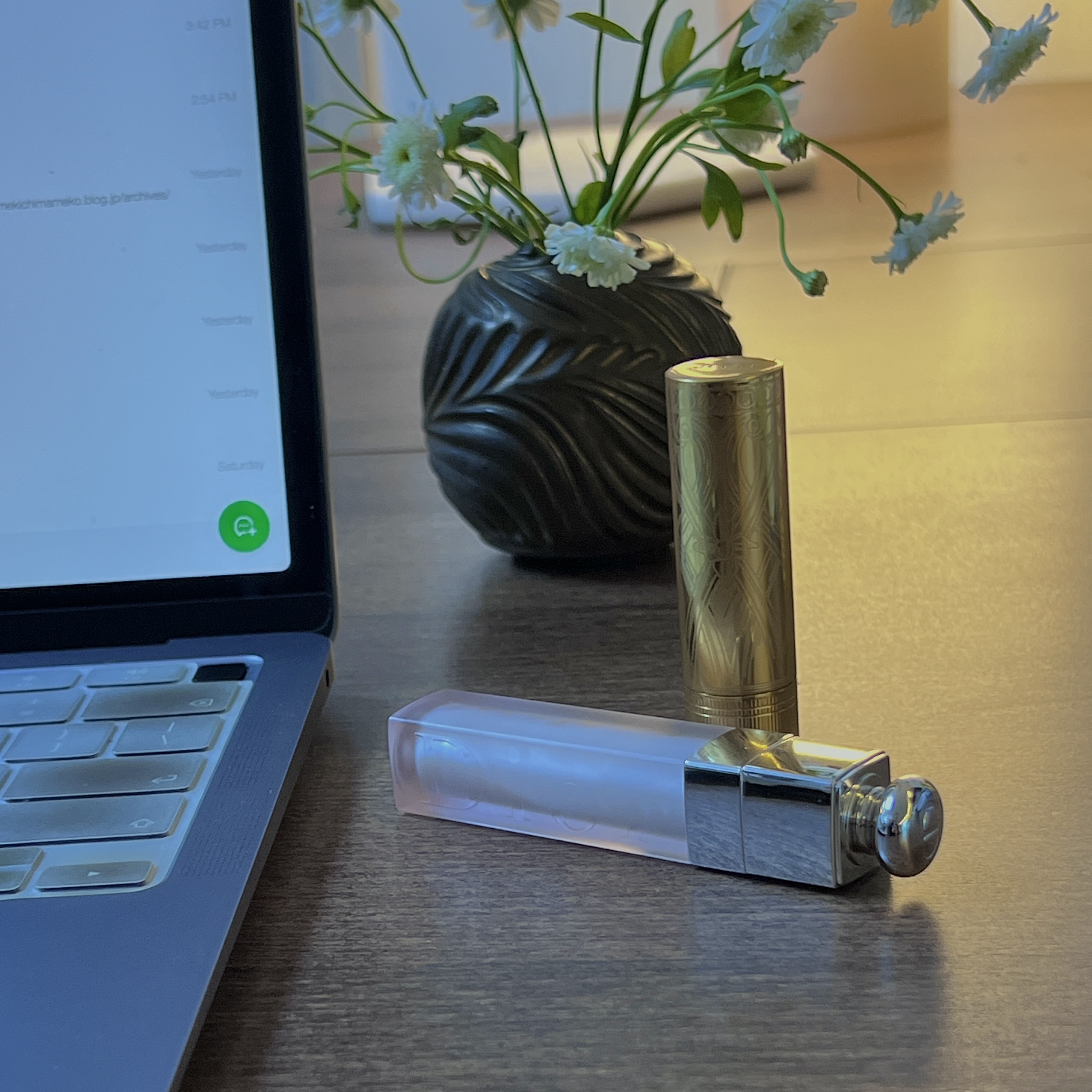 グッチ ルージュ ア レーヴル サタン 223 イザベル ローズウッド/GUCCI beauty/口紅を使ったクチコミ（1枚目）