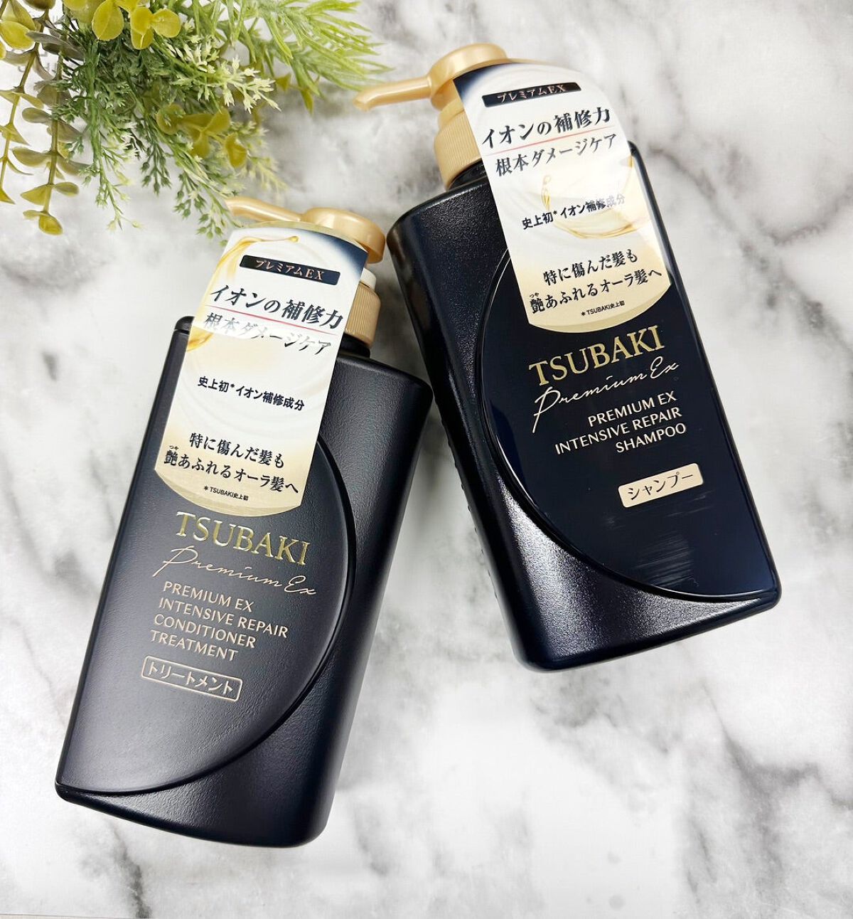 プレミアムEX インテンシブリペア <シャンプー>/コンディショナー<ヘアトリートメント> /TSUBAKI/市販シャンプーを使ったクチコミ(1枚目)
