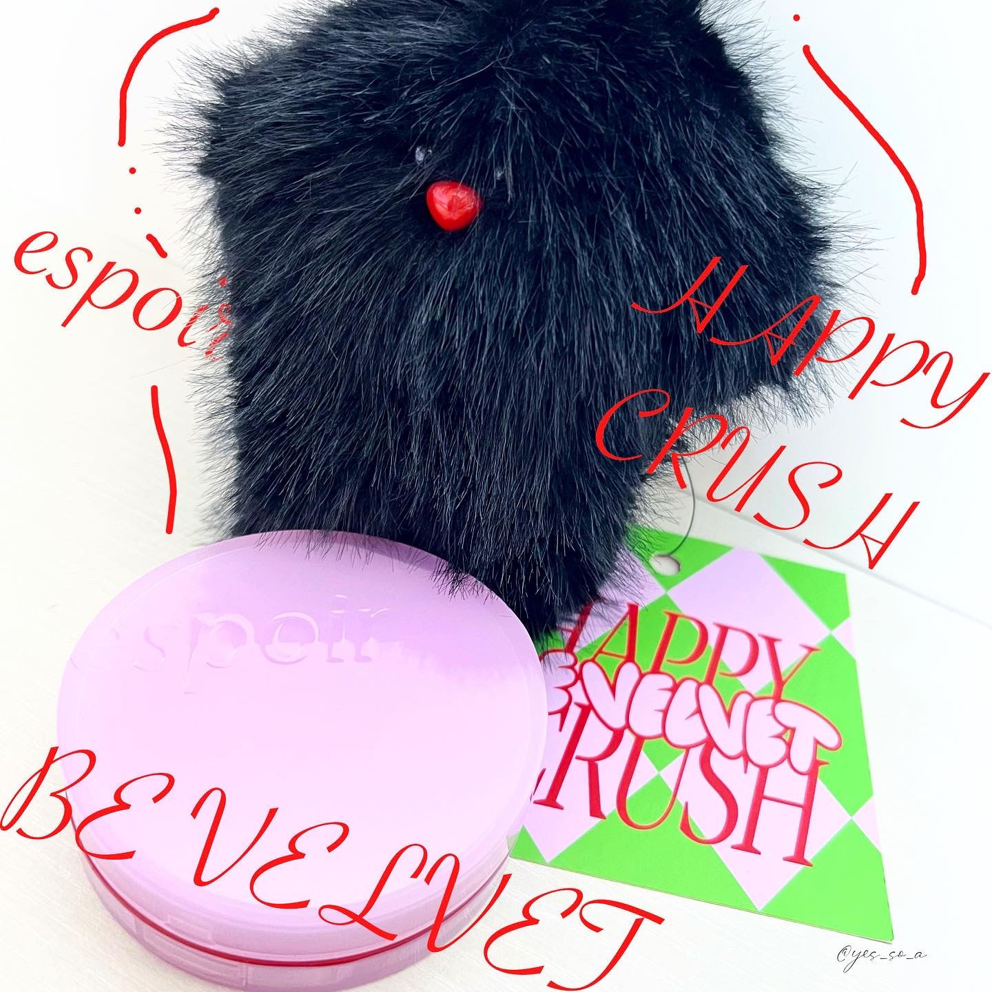 ビーベルベット ハッピークラッシュエディション/espoir/クッションファンデーションを使ったクチコミ（1枚目）