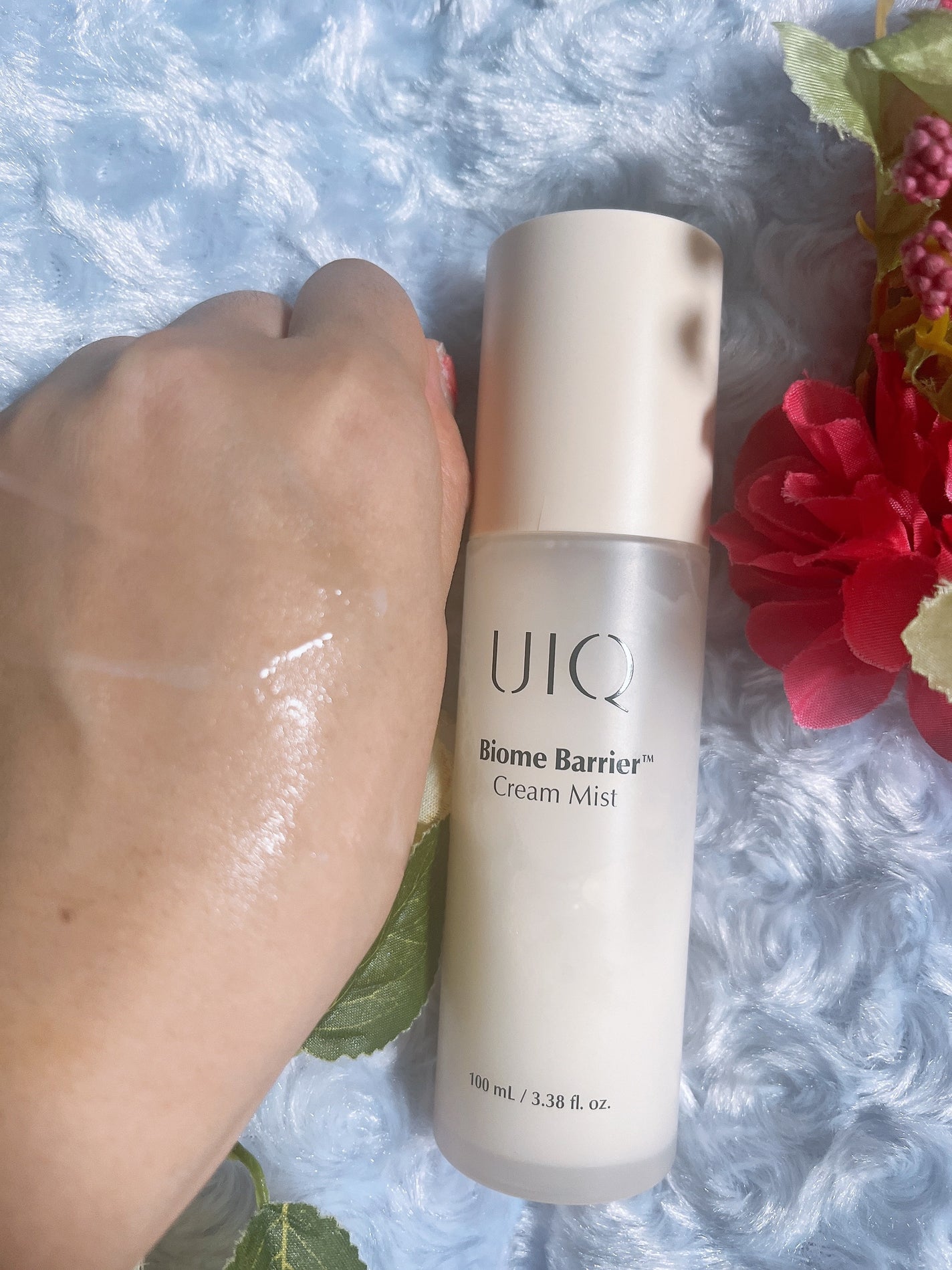 バイオームバリア クリームミスト/UIQ/ミスト状化粧水を使ったクチコミ(2枚目)