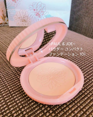 PAUL & JOE BEAUTE パウダー コンパクト ファンデーションのクチコミ「『PAUL & JOE パウダー コンパクトファンデーション 101』
リフィル ¥3500(.....」（2枚目）