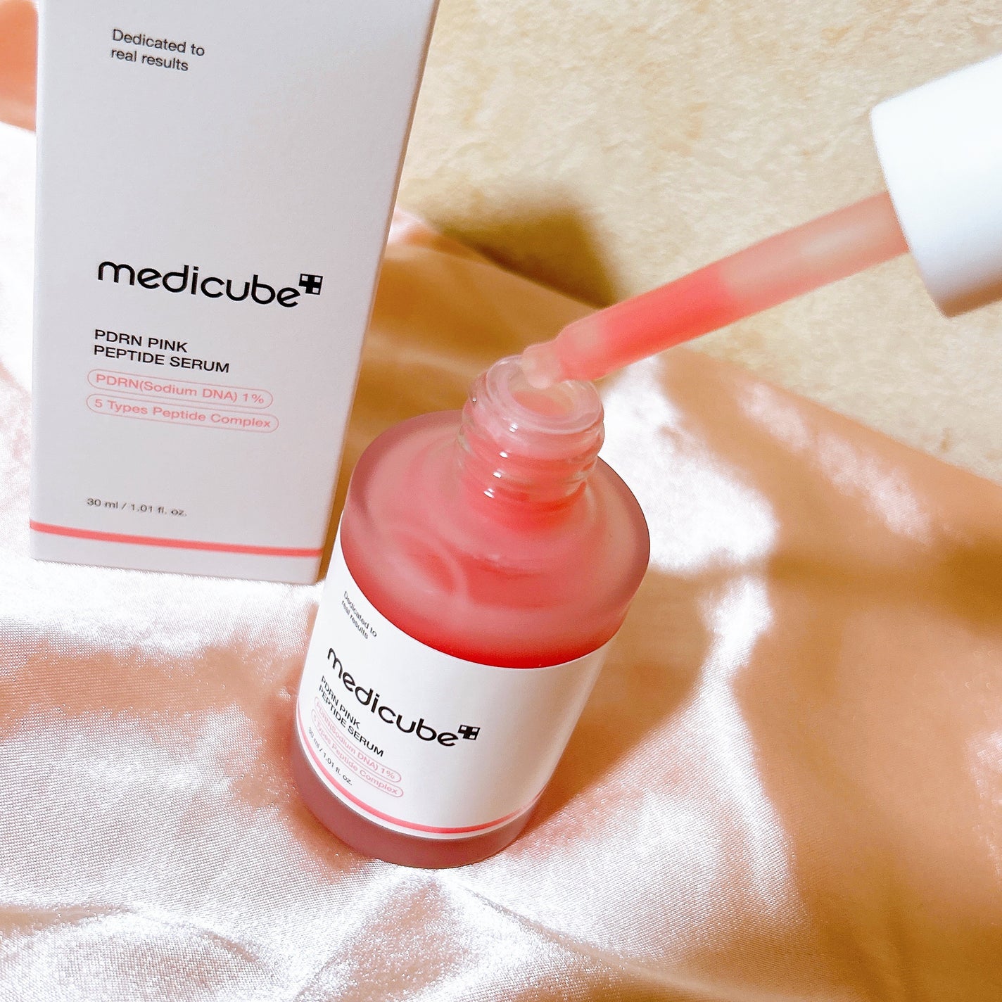 PDRNピンクアンプル PDRN 10,000ppm配合/MEDICUBE/美容液を使ったクチコミ(3枚目)