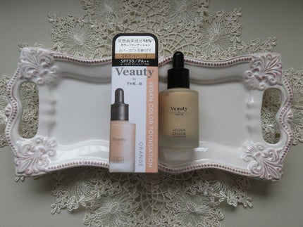 ヴィーガン カラーファンデーション/Veauty by THE_B/リキッドファンデーションを使ったクチコミ(2枚目)