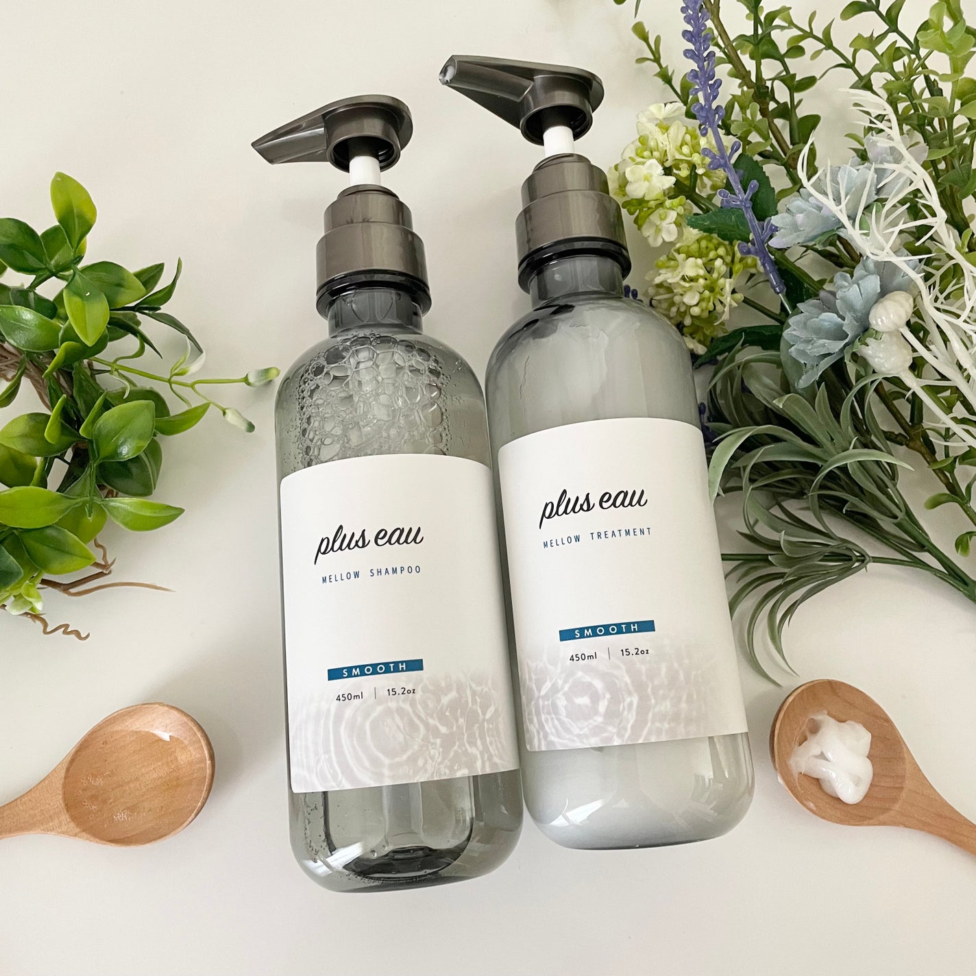 メロウシャンプー/メロウトリートメント/plus eau/市販シャンプーを使ったクチコミ(2枚目)