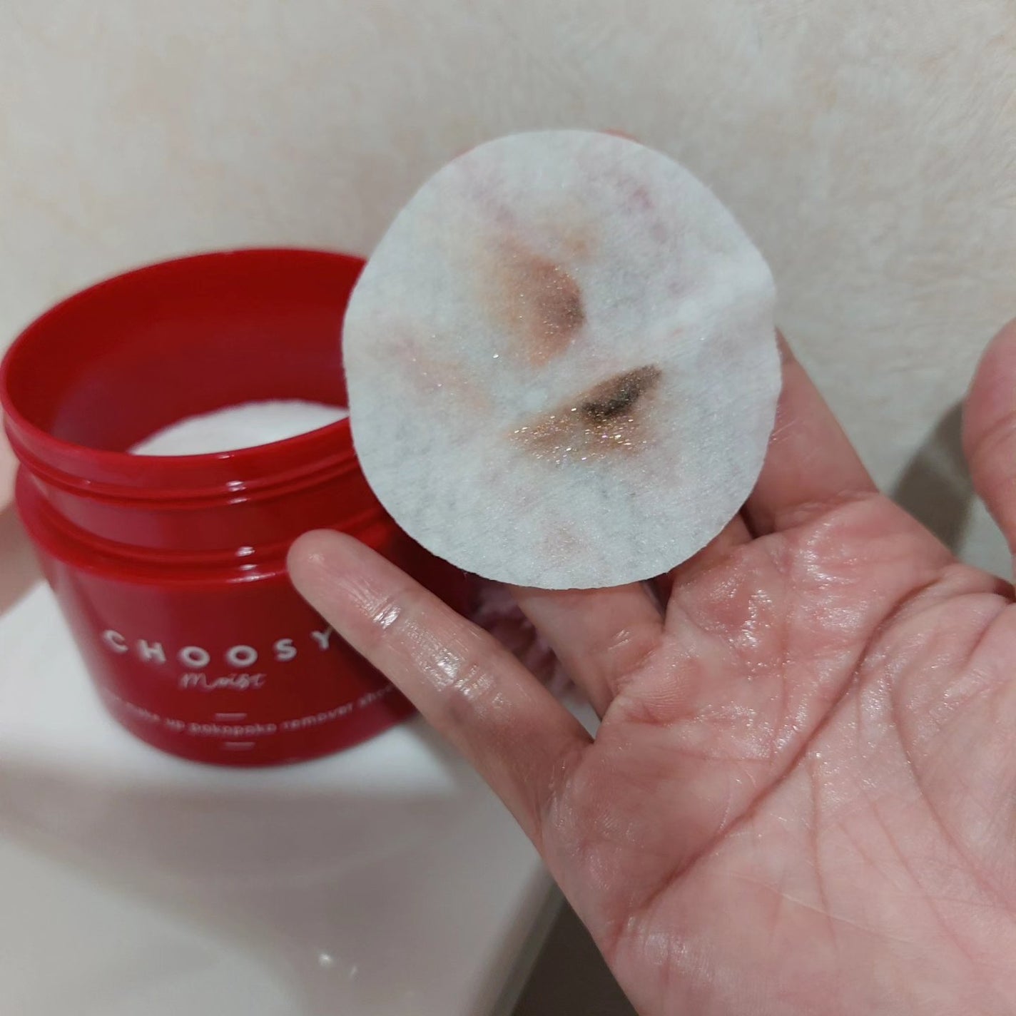 アイメイク ポコポコリムーバーシート/CHOOSY/ポイントメイクリムーバーを使ったクチコミ(7枚目)