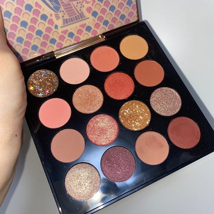 大英博物館 エジプトシリーズ アイシャドウパレット/ZEESEA/アイシャドウパレットを使ったクチコミ(4枚目)