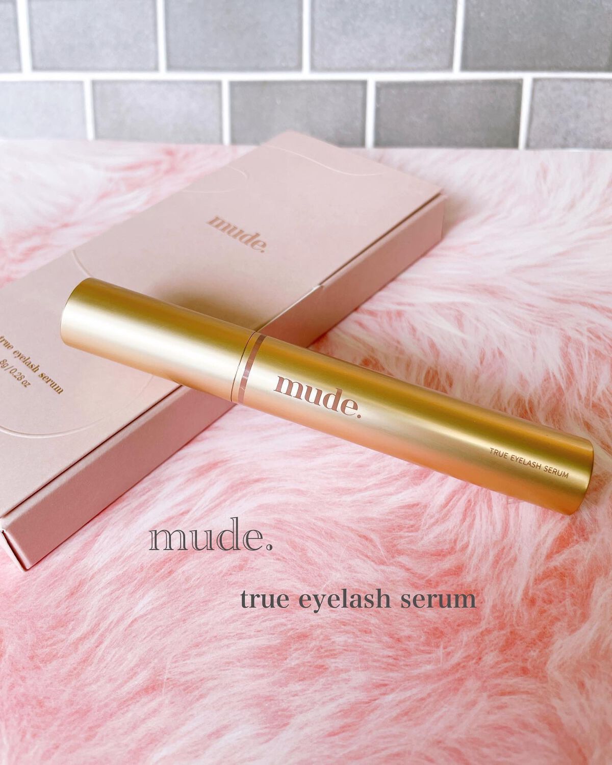 トゥルーアイラッシュセラム/mude/まつげ美容液を使ったクチコミ(1枚目)