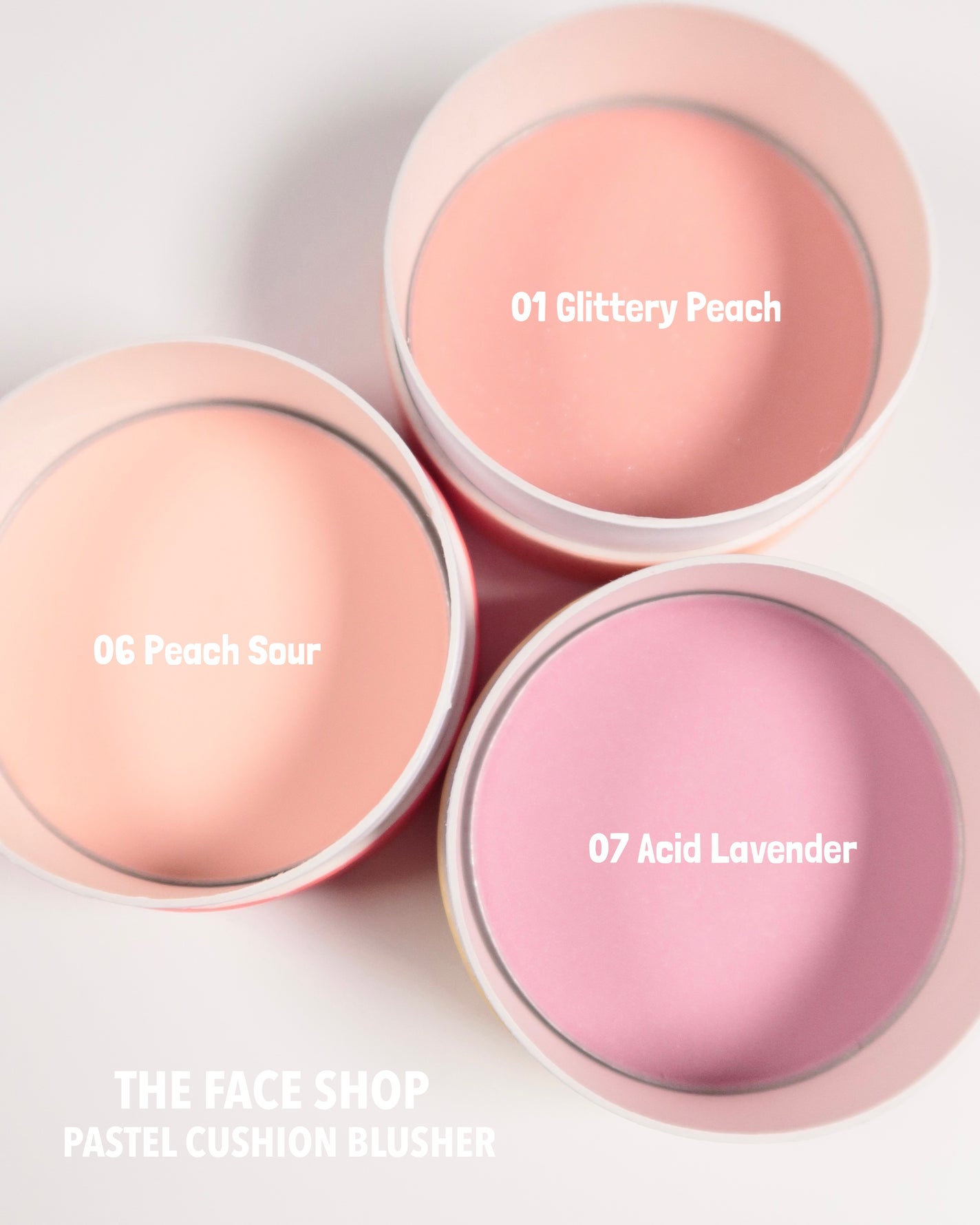 パステルクッションブラッシャー/THE FACE SHOP/パウダーチークを使ったクチコミ(2枚目)