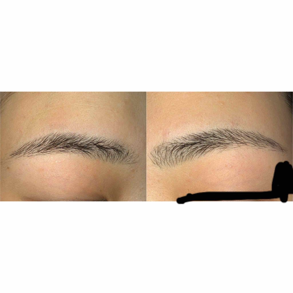 柚月 on LIPS 「※かなり長文です💦私の眉毛はかなりしっかりと生えて、太さもあり..」(3枚目)