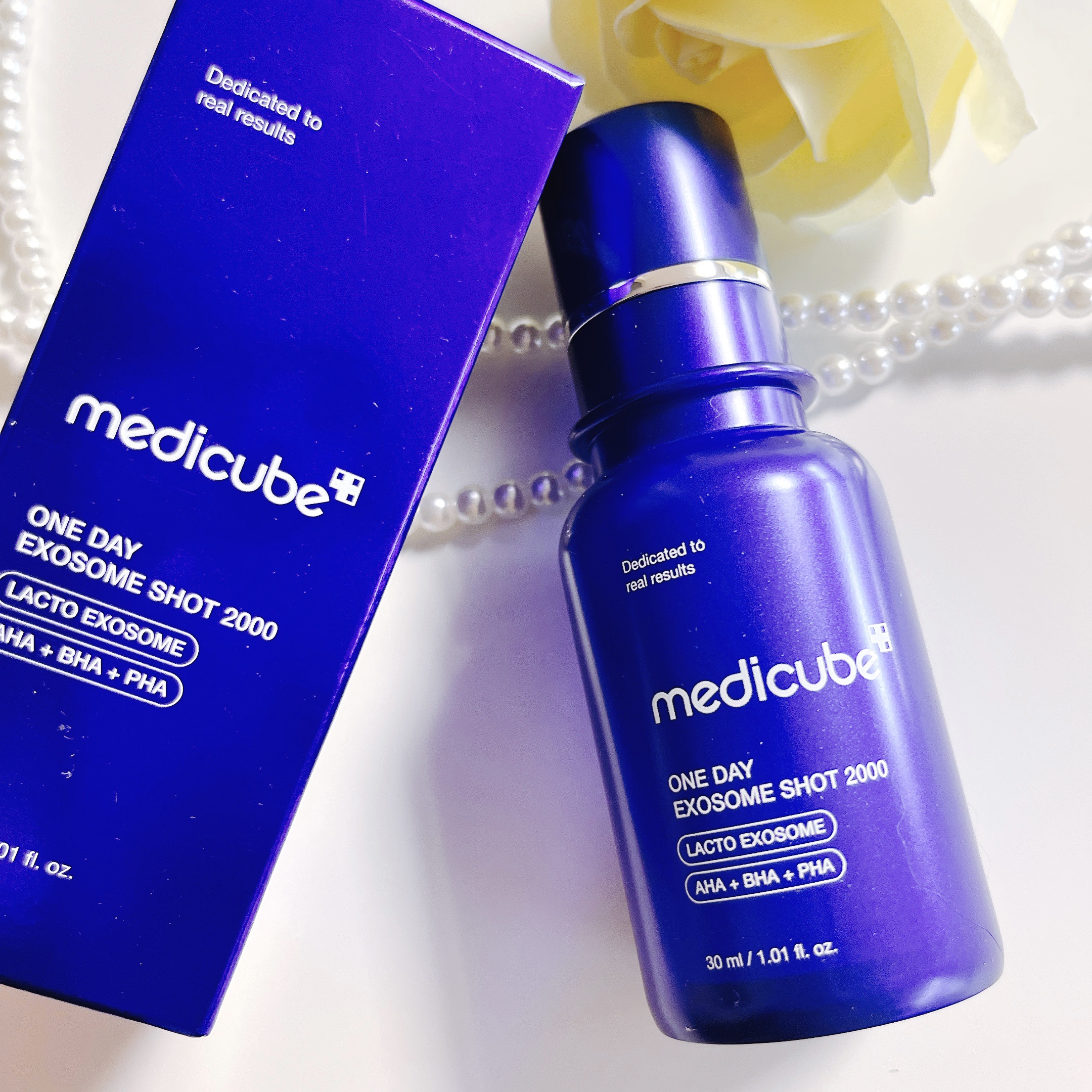 ゼロ1DAYエクソソームショット2000/MEDICUBE/美容液を使ったクチコミ（1枚目）