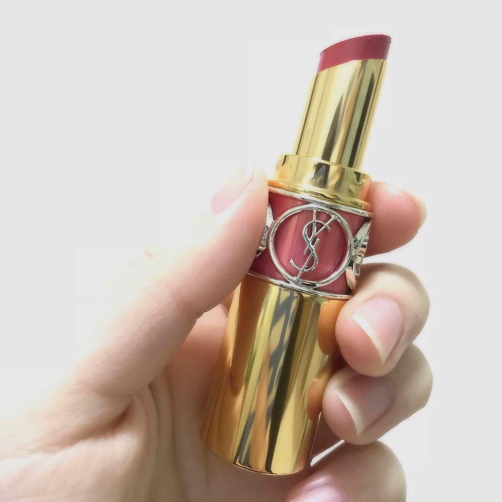 ルージュ ヴォリュプテ シャイン/YVES SAINT LAURENT BEAUTE/口紅を使ったクチコミ（1枚目）