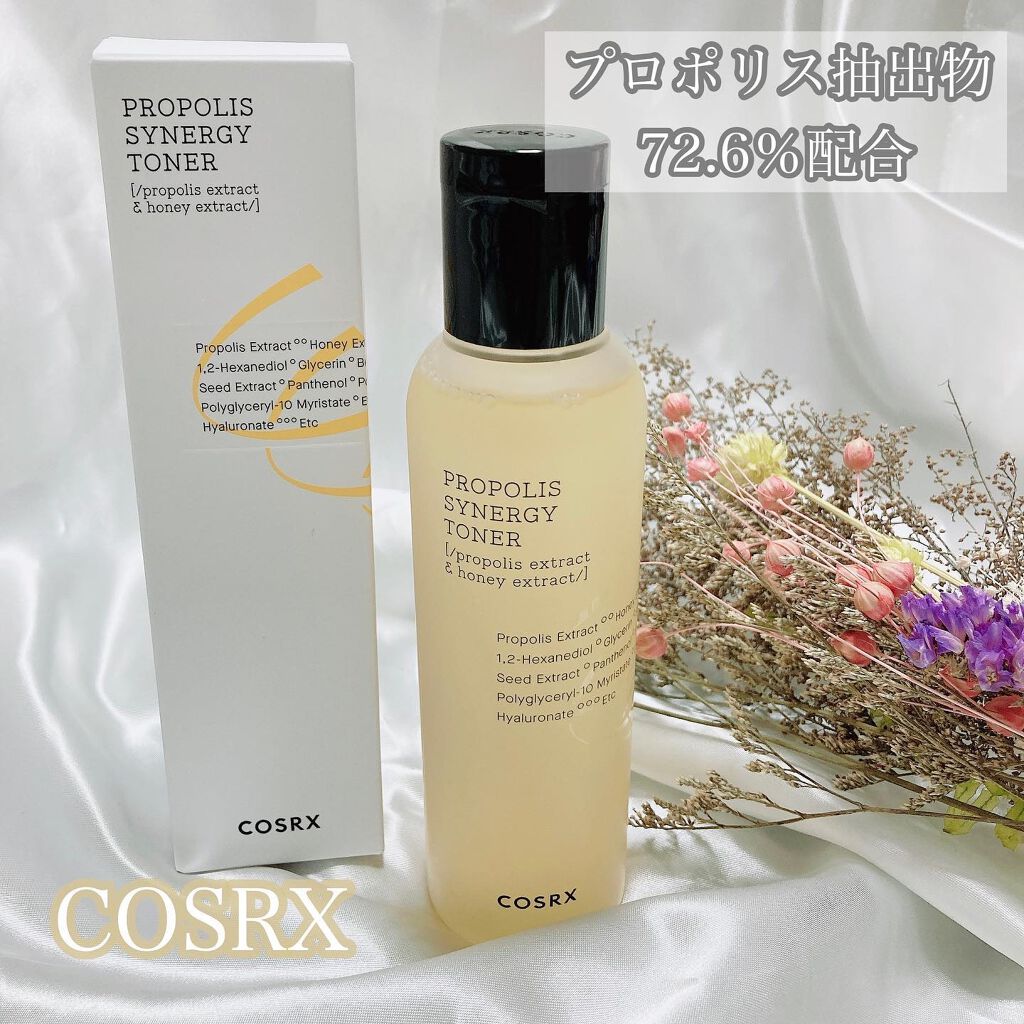 フルフィットプロポリスシナジートナー/COSRX/化粧水を使ったクチコミ（1枚目）