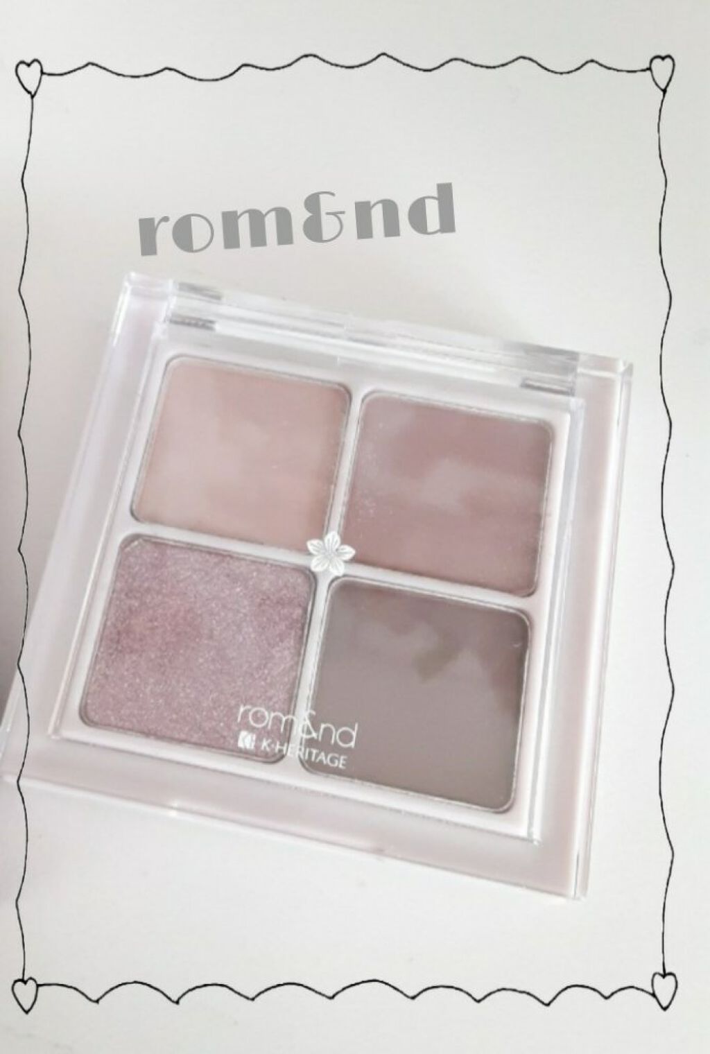 ベターザンアイズ/rom&nd/アイシャドウパレットを使ったクチコミ(1枚目)