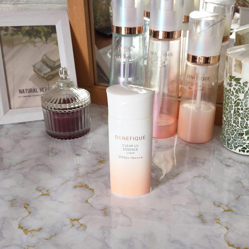 ベネフィーク クリア UV エッセンス（ＵＶ＆ＩＲ）/BENEFIQUE/日焼け止めローションを使ったクチコミ（2枚目）