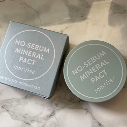 ノーセバム ミネラルパクト S/innisfree/プレストパウダーを使ったクチコミ(1枚目)