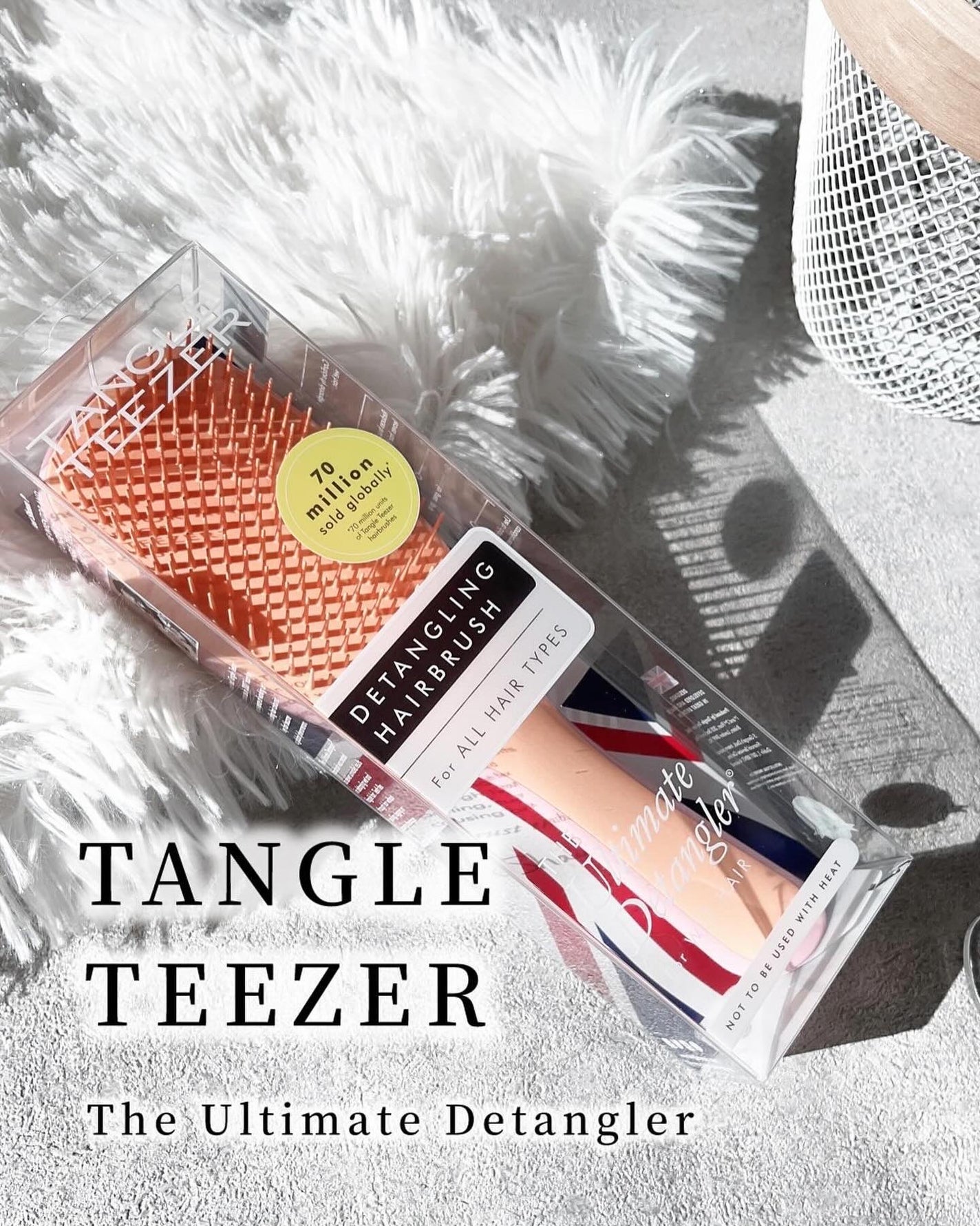 タングルティーザー ザ・アルティメットディタングラー/TANGLE TEEZER/ヘアブラシを使ったクチコミ(1枚目)