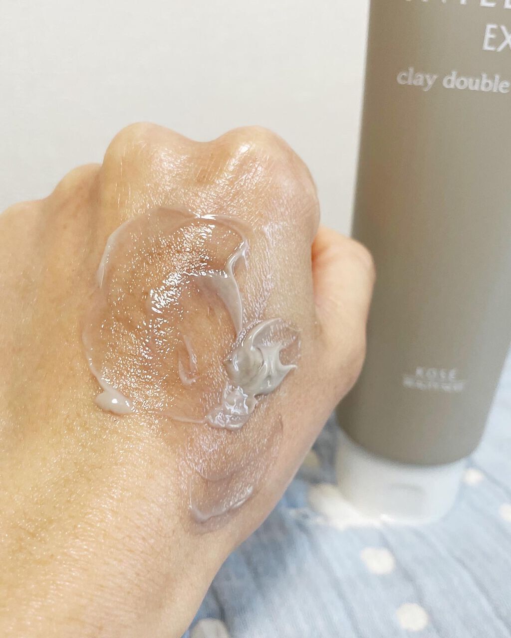 クレイ Ｗ クレンズ/アンテリージェEX/クレンジングクリームを使ったクチコミ（3枚目）