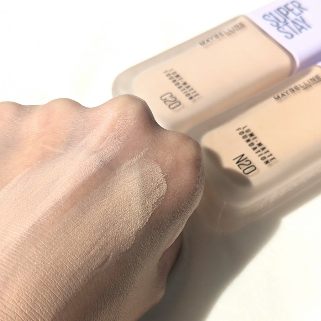 SPステイ ルミマット リキッド ファンデーション/MAYBELLINE NEW YORK/リキッドファンデーションを使ったクチコミ（3枚目）