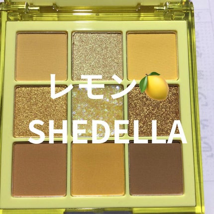 诗蒂娅九色眼影盘 (9 Colors Eye Shadow Palette)/SHEDELLA/アイシャドウパレットを使ったクチコミ(1枚目)