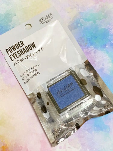 UR GLAM　POWDER EYESHADOW マリンブルー