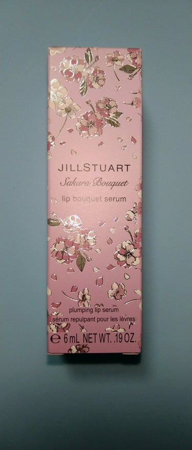 ジルスチュアート　クリスタルブルーム　リップブーケ セラム 105 cherry blossom petals＜サクラブーケ＞ （限定））/JILL STUART/リップケア・リップクリームを使ったクチコミ（1枚目）