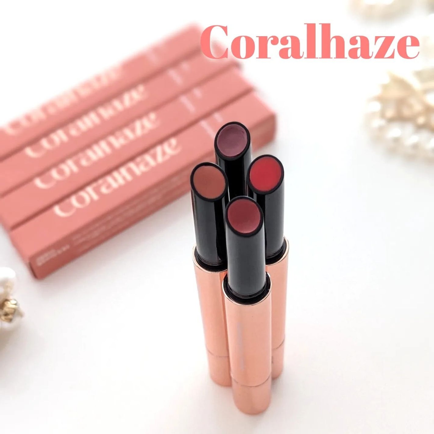 ボリューマイジングフォンデュリップ/Coralhaze/口紅を使ったクチコミ(1枚目)
