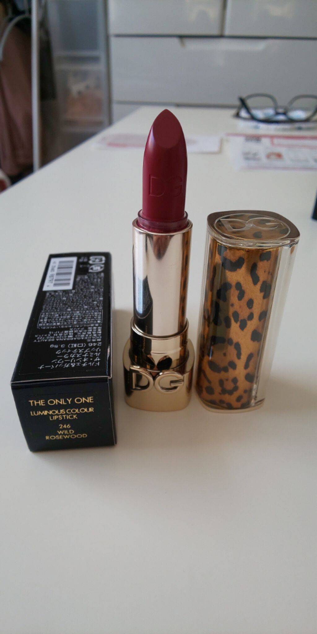 ザ・オンリーワン ルミナスカラー リップスティック/DOLCE&GABBANA BEAUTY/口紅を使ったクチコミ（2枚目）