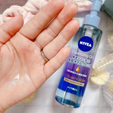 ニベア クレンジングオイル ビューティースキン ニベアの口コミ 先月発売開始された我らが青缶ニベア のク By あやっぺ フォロバ100 混合肌 30代前半 Lips