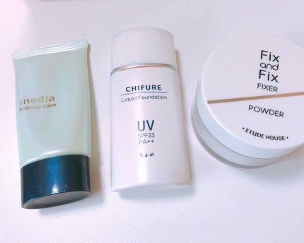 フィックス&フィックス パウダーフィクサー/ETUDE/ルースパウダーを使ったクチコミ(2枚目)