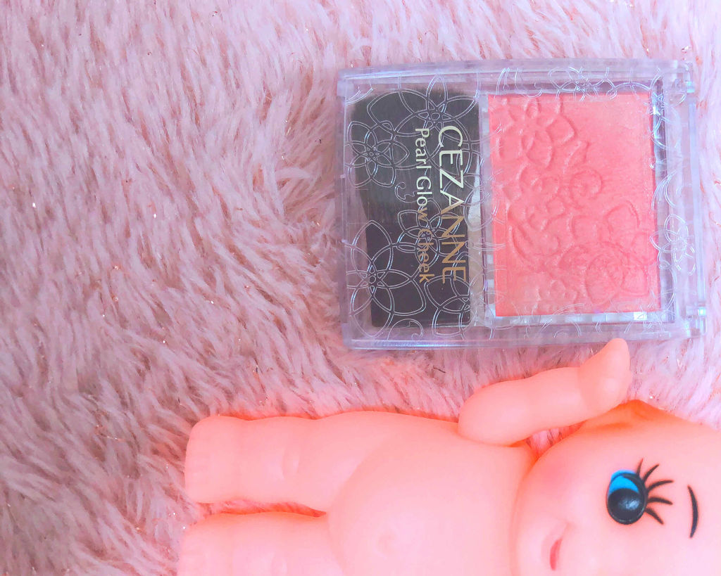 パールグロウチーク/CEZANNE/パウダーチークを使ったクチコミ（2枚目）