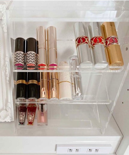 アクリルボトルスタンド3段/無印良品/その他化粧小物を使ったクチコミ(1枚目)