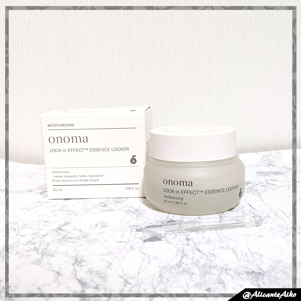 ロックインエフェクトエッセンスロッカー/onoma/フェイスクリームを使ったクチコミ（1枚目）