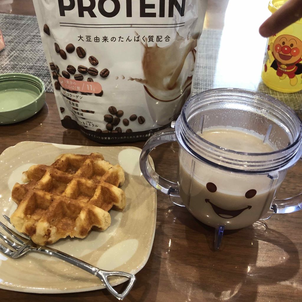 ボディメイクプロテイン カフェラテ/リブ・ラボラトリーズ/ソイプロテインを使ったクチコミ（2枚目）