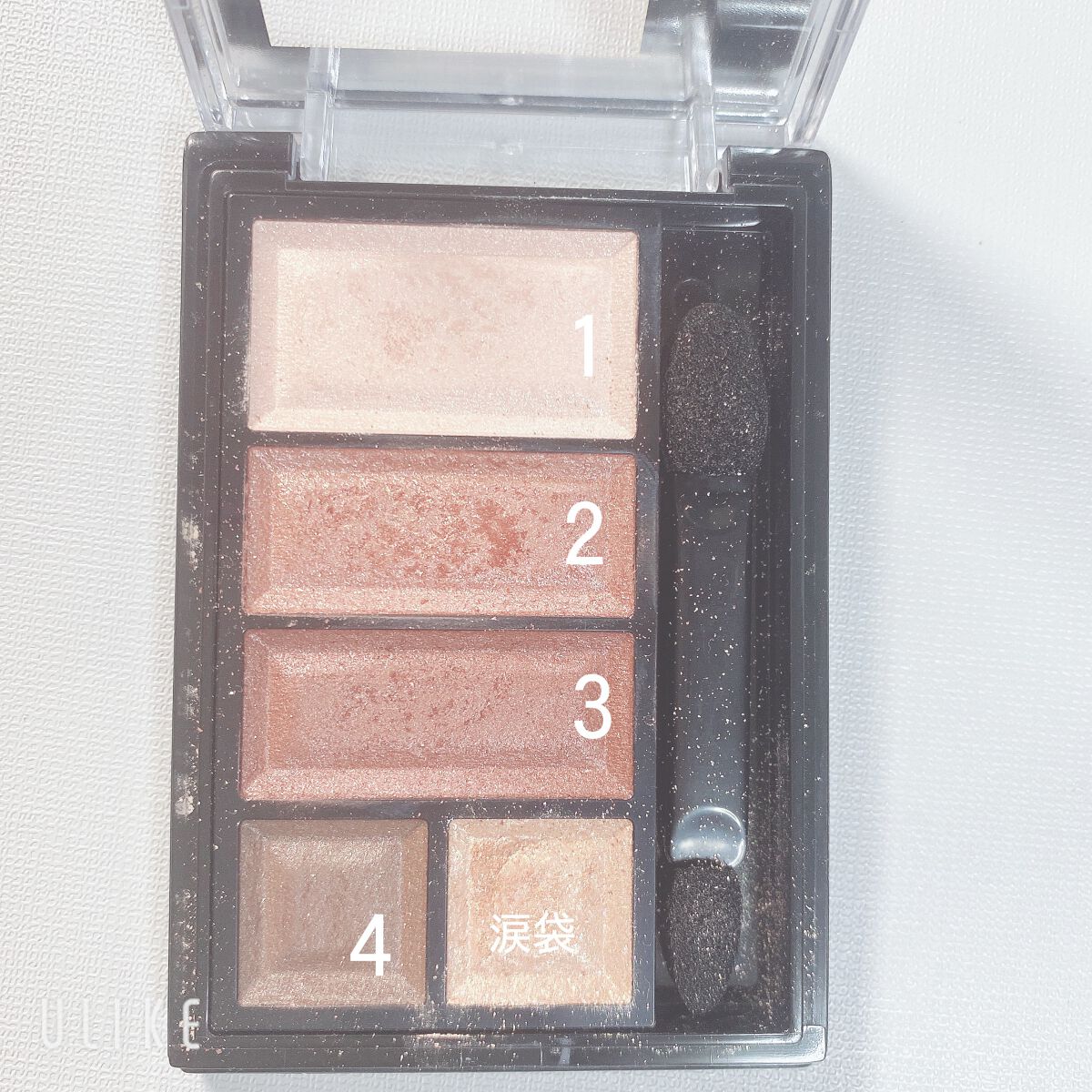 ショコラスウィート アイズ/リンメル ロンドン/アイシャドウパレットを使ったクチコミ（2枚目）