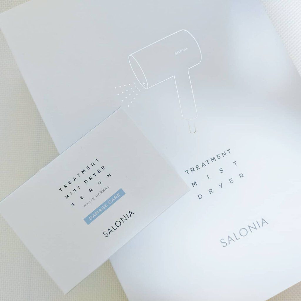 トリートメントミストドライヤー /SALONIA/ドライヤーを使ったクチコミ（2枚目）