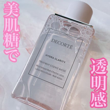 イドラクラリティ 薬用 トリートメント エッセンス ウォーター/DECORTÉ/化粧水を使ったクチコミ(1枚目)