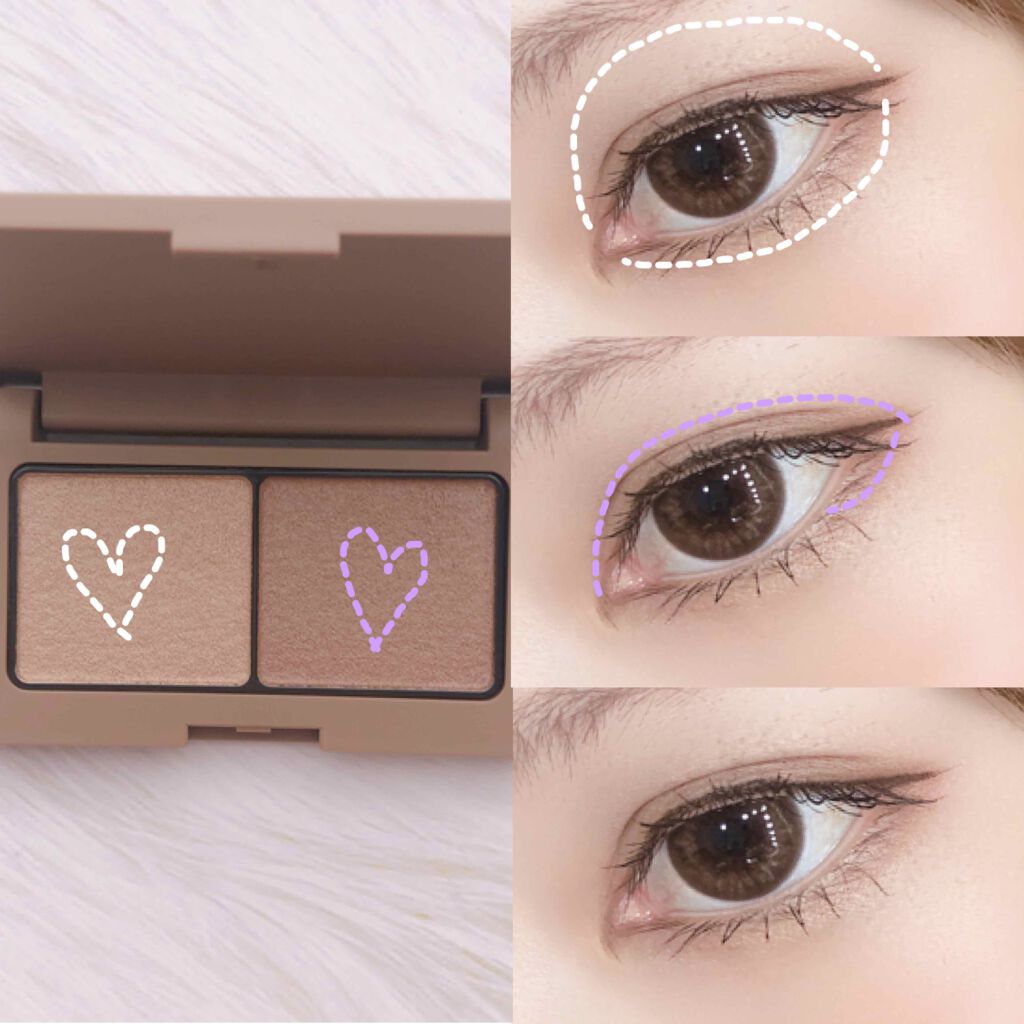 エテュセ アイエディション(カラーパレット)/ettusais/アイシャドウパレットを使ったクチコミ(3枚目)