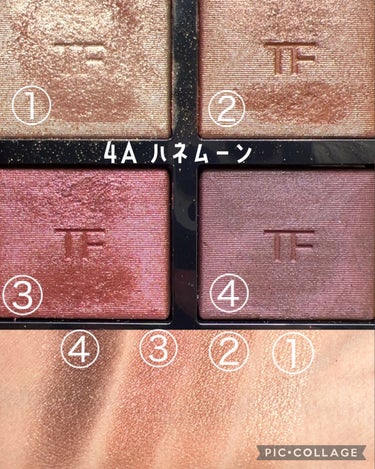 アイ カラー クォード/TOM FORD BEAUTY/アイシャドウパレットを使ったクチコミ（2枚目）