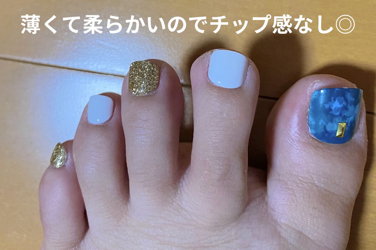 ネイルチップ(シールタイプ)/FINGER SUIT/ネイルチップ・パーツを使ったクチコミ（2枚目）