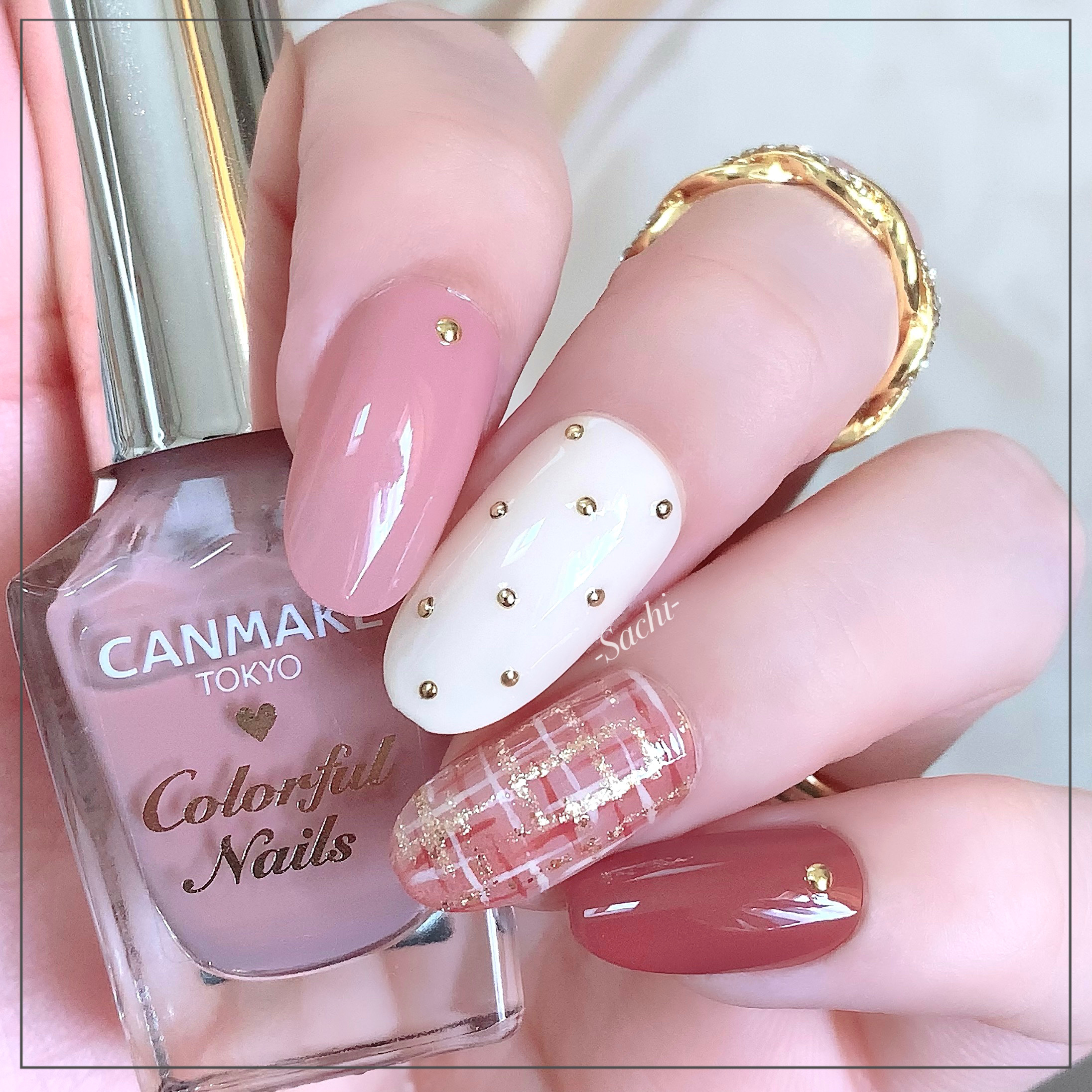 カラフルネイルズ/キャンメイク/マニキュアを使ったクチコミ（2枚目）